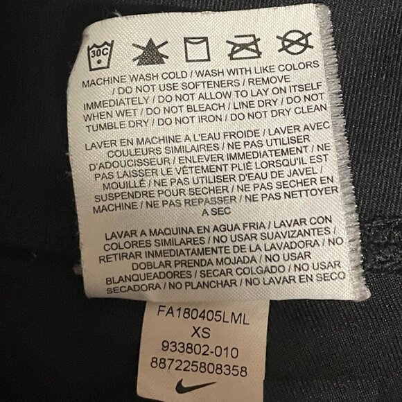 Nike Power Victory Dri-Fit Mid-Rise Waistband Leggings - Picture 6 of 8